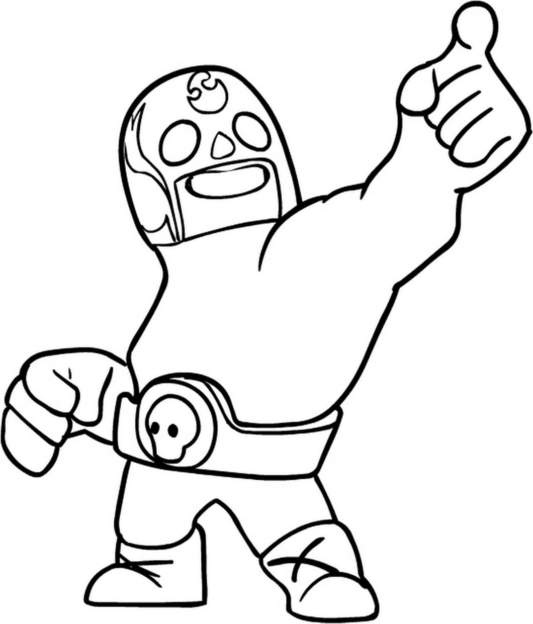 Brawl Stars kolorowanki